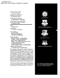 Aerospace Power Journal : Winter 2001 Volume 15, Issue 4 by Ash, Eric A.