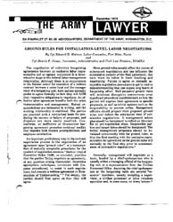 The Army Lawyer : December 1975 ; Da Pam... Volume December 1975 ; DA PAM 27-50-36 by Alcala, Ronald T. P.