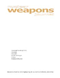 Nuclear Weapons Journal (Nwj); January-F... Volume January-February; 2003 by Burgess, Margaret