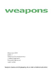 Nuclear Weapons Journal (Nwj); May-June;... Volume May-June; 2003 by Burgess, Margaret