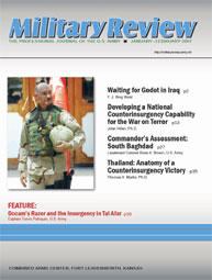Miltary Review : January-February 2007 Volume January-February 2007 by Smith, John J.
