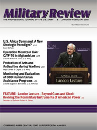 Miltary Review : January-February 2008 Volume January-February 2008 by Smith, John J.