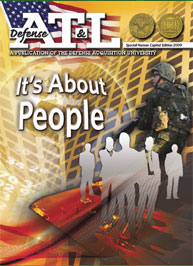 Defense at & L Magazine : Special Human ... Volume Special Human Capital 2009 Issue by Greig, Judith M.