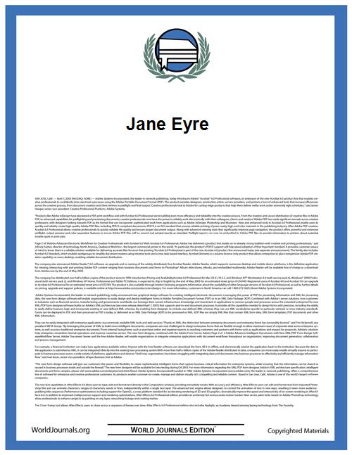 Jane Eyre by Charlotte Bront