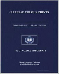 Japanese Colour Prints by Victoria and Albert Museum. Department of Engravin...