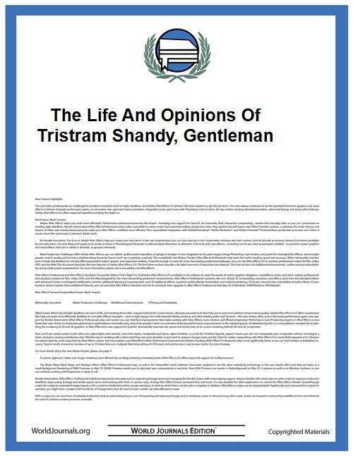 The Life and Opinions of Tristram Shandy... by 
