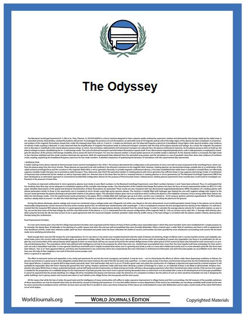 The Odyssey by Homer