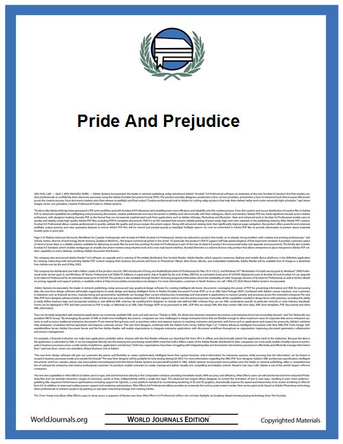 Pride and Prejudice by Austen, Jane