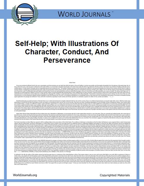 Self-Help; With Illustrations of Charact... by Samuel Smiles