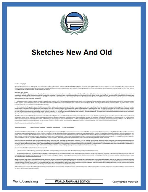 Sketches New and Old by Mark Twain