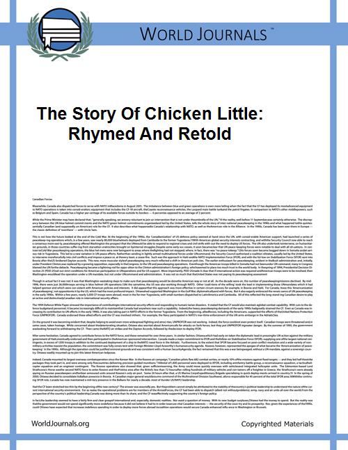 The Story of Chicken Little: Rhymed and ... by Kenneth Graham Duffield