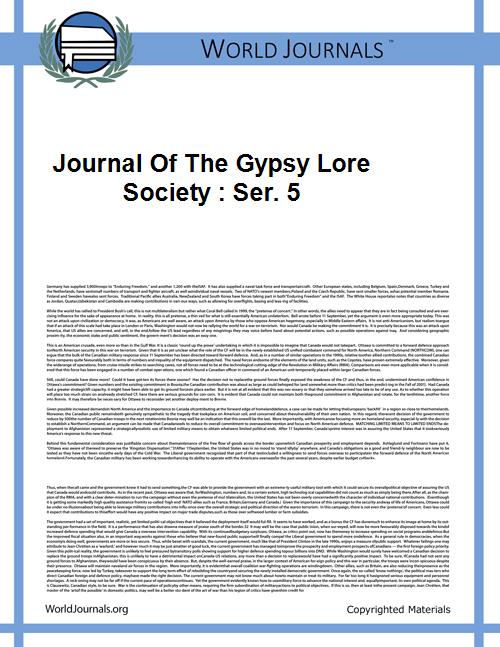 Journal of the Gypsy Lore Society : Ser.... by Gypsy Lore Society