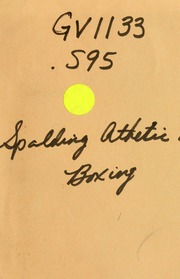 Boxing by Sullivan, James Edward