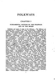 Folkways by Sumner, William Graham