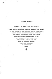 Atalanta in Calydon. A Tragedy by Swinburne, Algernon Charles
