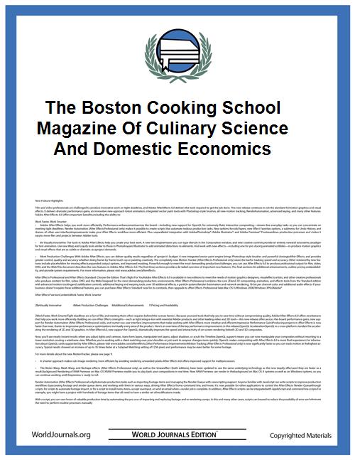 The Boston Cooking School Magazine of Cu... by Mass Boston Cooking School Boston, Boston Cooking ...
