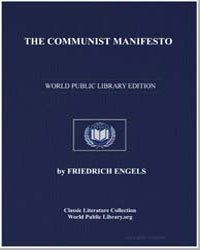 The Communist Manifesto by Engels, Friedrich, Editor