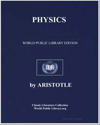 Physics by Aristotle