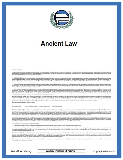 Ancient Law by Maine, Henry Sumner, Sir
