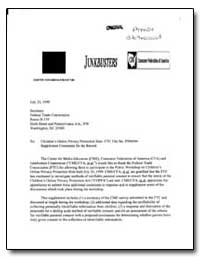 Re: Children's Online Privacy Protection... by Catlett, Jason