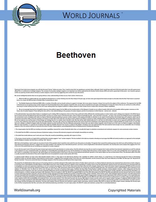 Beethoven by Wagner, Richard