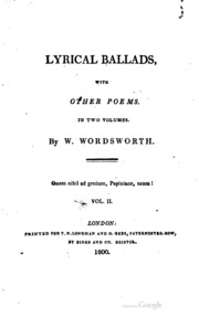 Lyrical Ballads : With Other Poems by William Wordsworth