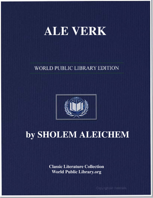 Ale Verk Fun Sholem Aleykhem : Vol. 12 Volume Vol. 12 by Sholem Aleichem