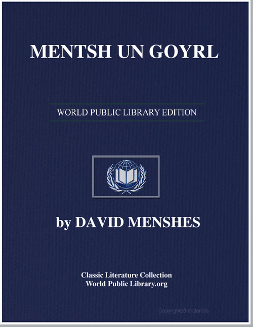 Mensh Un Goyrl by Menshes, David