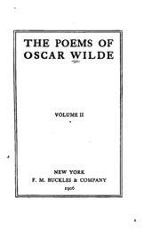 The Poems of Oscar Wilde : Volume 2 by Wilde, Oscar