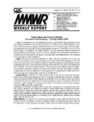 Morbidity and Mortality Weekly Report (M... by Center for Disease Control (Cdc) and Prevention