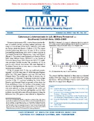 Morbidity and Mortality Weekly Report (M... by Center for Disease Control (Cdc) and Prevention