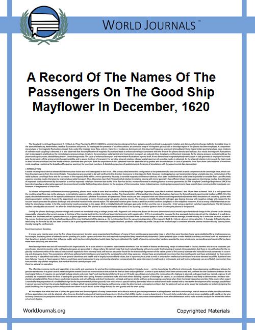 A record of the names of the passengers ... by Society of Mayflower descendants. New Jersey
