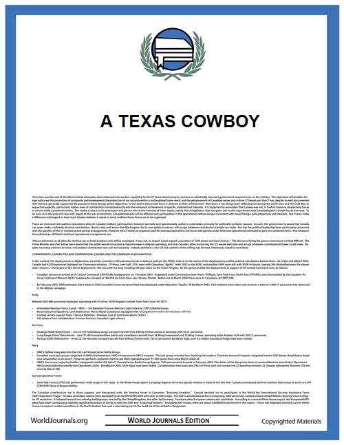 A TEXAS COWBOY by CHARLES A. SIRNGO