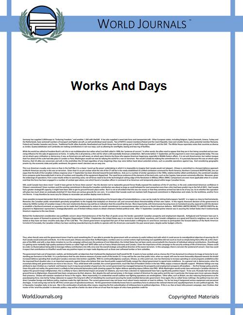 Works and days by Mabie, Hamilton Wright