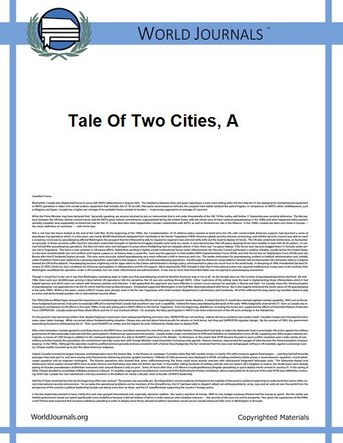Tale of Two Cities, A by Dickens, Charles