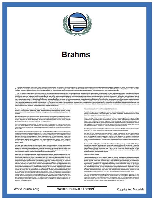 Brahms by Landormy, Paul, 1869-1943