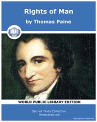 Rights of Man, Score Aor Rom Volume Vol. II by Paine, Thomas
