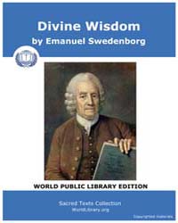 Divine Wisdom by Swedenborg, Emanuel
