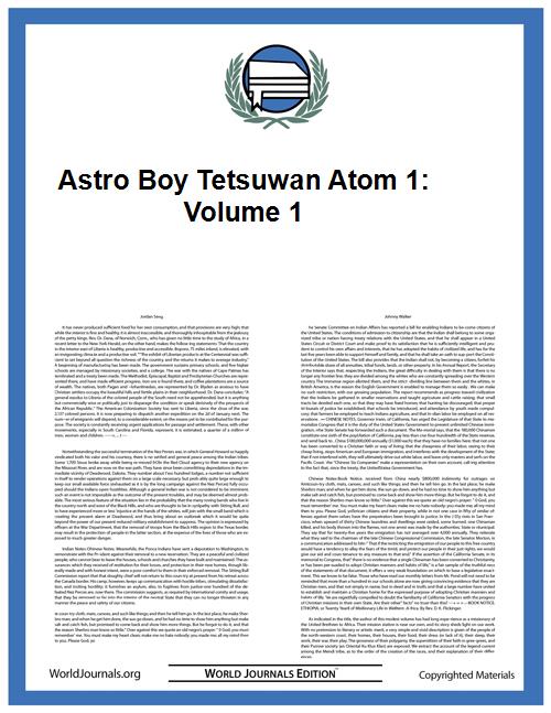 Astro Boy Tetsuwan Atom 1: Volume 1 by Tezuka, Osamu