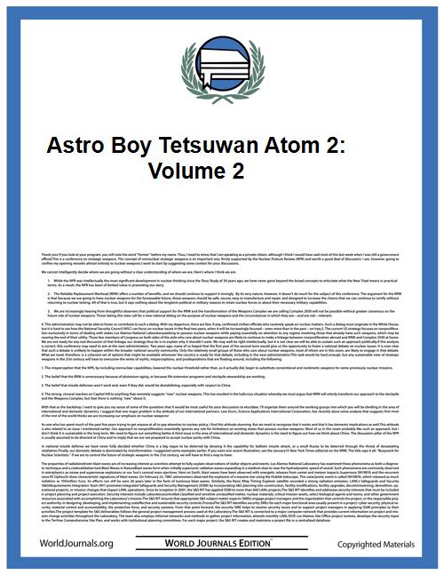 Astro Boy Tetsuwan Atom 2: Volume 2 by Tezuka, Osamu