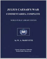 Julius Caesar's War Commentaries by Caesar, Julius