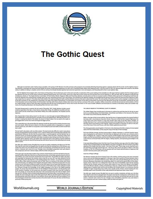 The Gothic Quest by Cram, Ralph Adams
