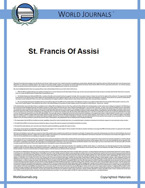 St. Francis of Assisi by Chesterton, Gilbert Keith