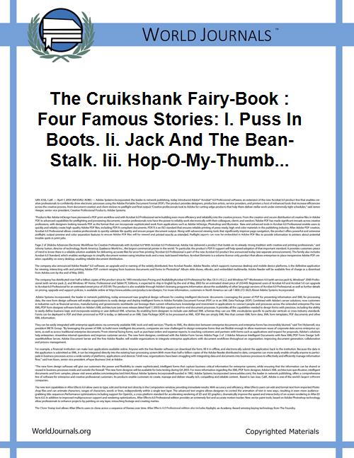 The Cruikshank Fairy-Book : Four Famous ... by Cruikshank, George