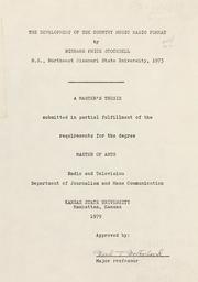 Development of the Country Music Radio F... by Stockdell, Richard Price.