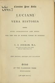 Vera Historia by Lucian, of Samosata