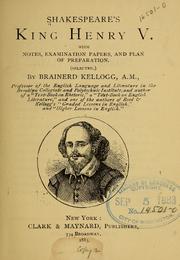 Shakespeare's King Henry V by Shakespeare, William, 1564-1616