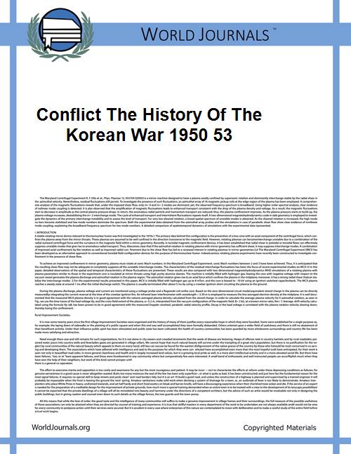 Conflict the History of the Korean War 1... by Robert Leckie