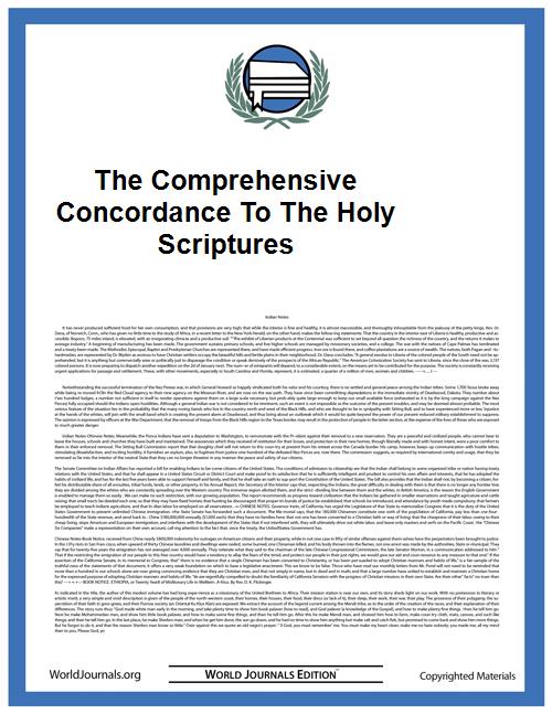 The Comprehensive Concordance to the Hol... by James Bradford Richmond Walker