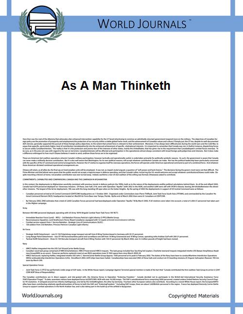 As a Man Thinketh by Allen, James